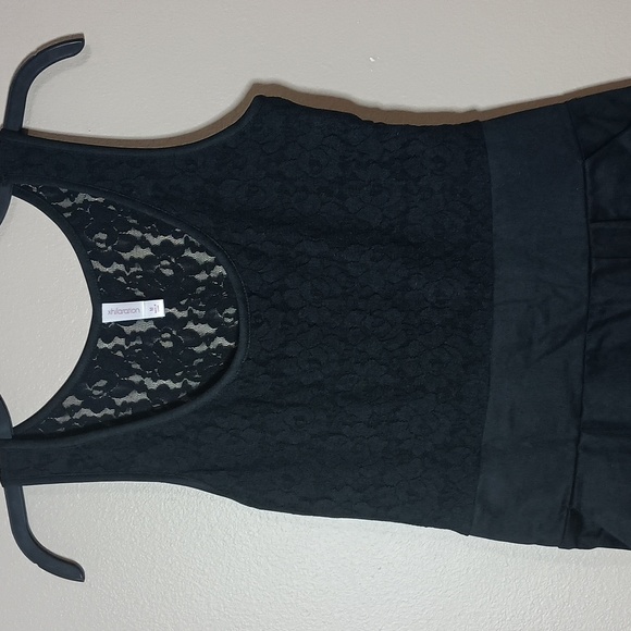 Xhilaration Black Lace & Ruffle Detail Dresses - Picture 3 of 13